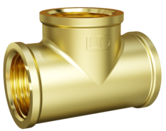Тройник LD Pride DN20 (3/4") ВР/ВР/ВР латунь