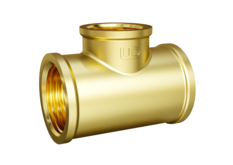 Тройник переходной LD Pride DN20х15х20 (3/4"ВР х 1/2"ВР х 3/4"ВР) латунь