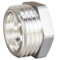 Футорка LD Pride DN20х15 (3/4"НР х 1/2" ВР) латунь никель - под заказ