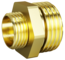 Ниппель переходной LD Pride DN20х15 (3/4"НР х 1/2"НР) латунь - под заказ